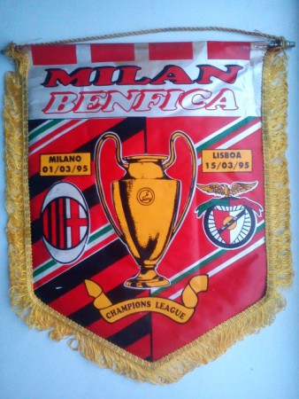 AC MILANO - BENFICA LISABON CHAMPIONS LEAGUE 1995 -34-